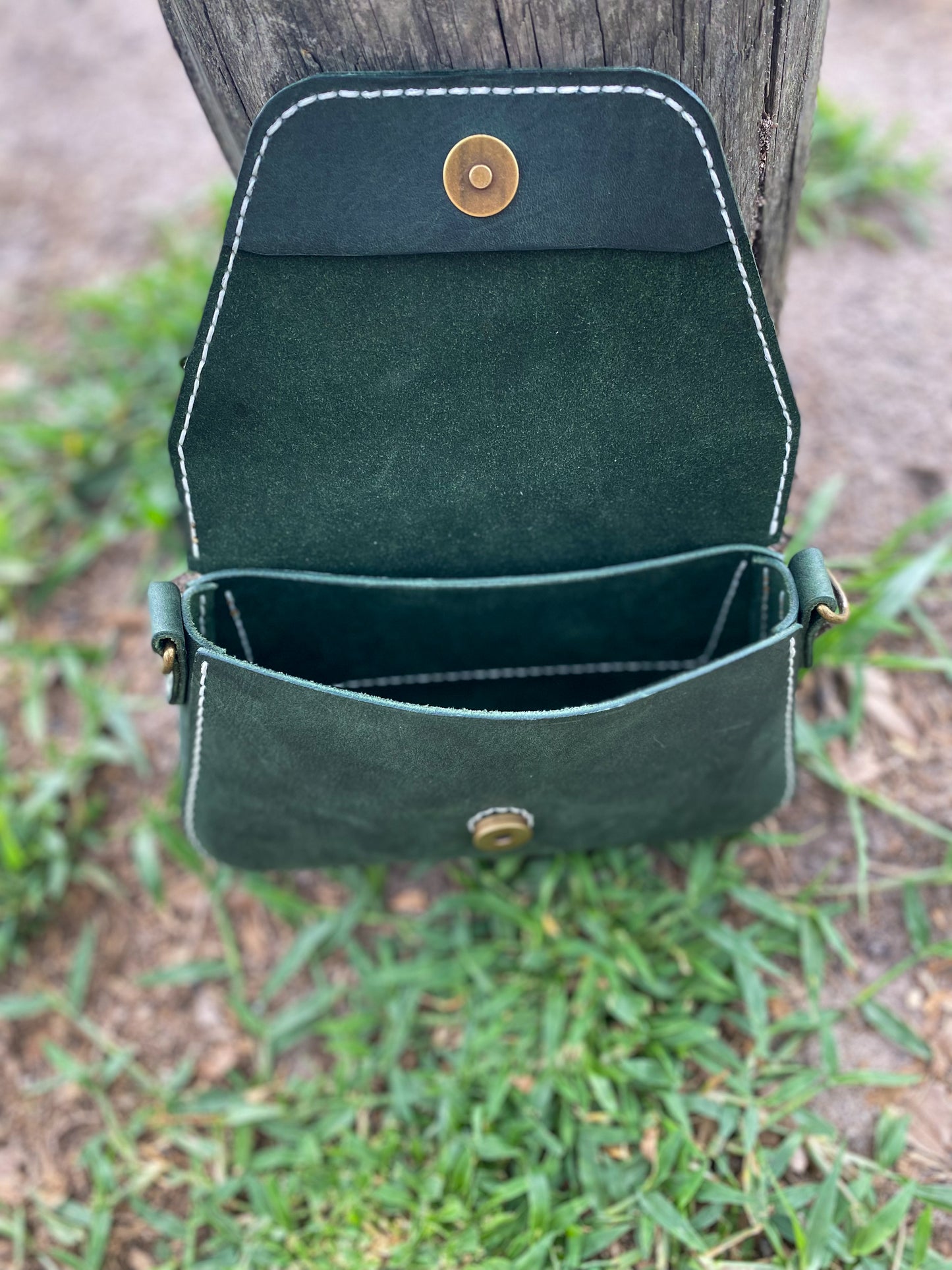 Handcrafted Full-Grain Leather Clutch