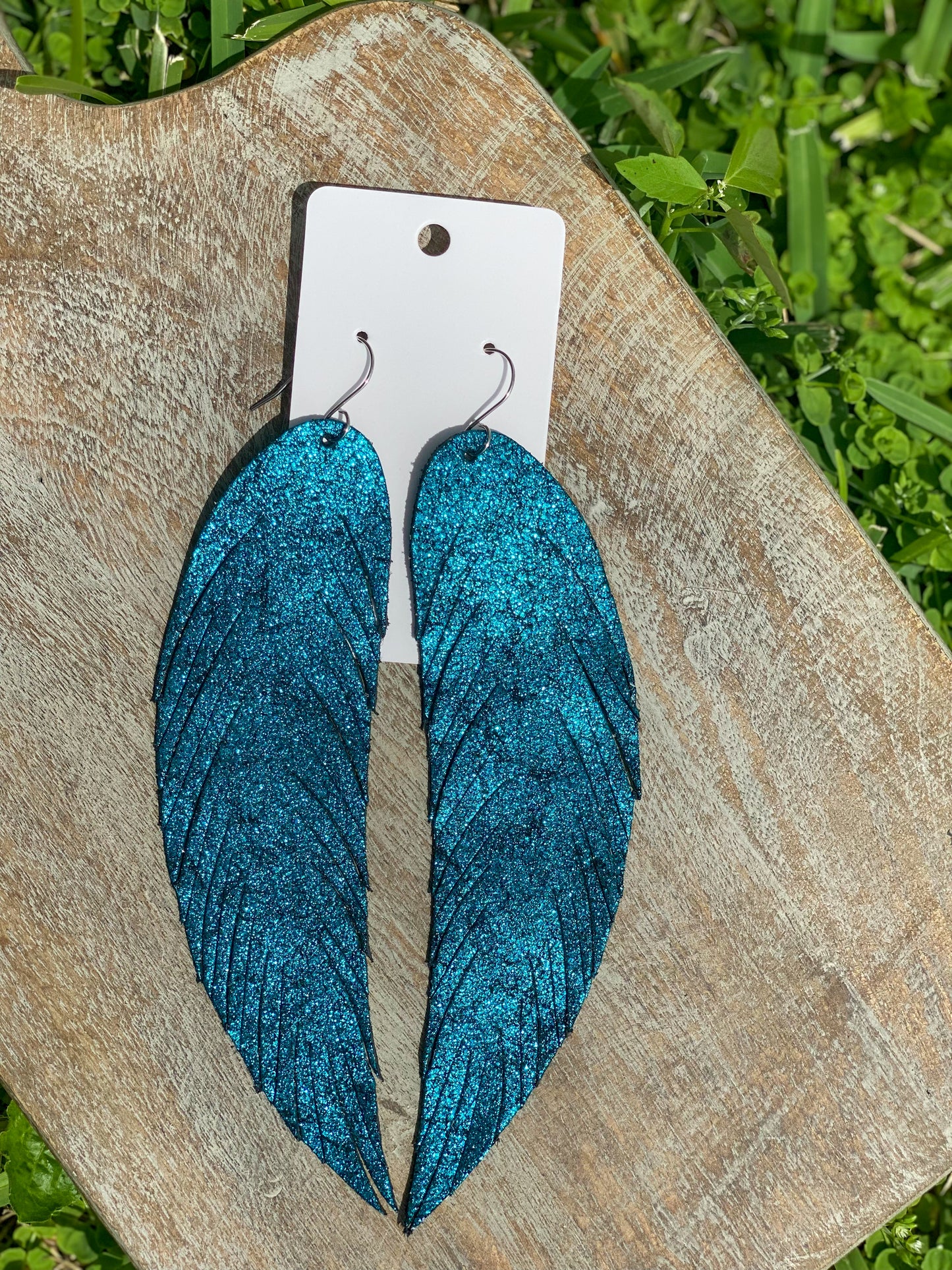 6" Feather Earrings