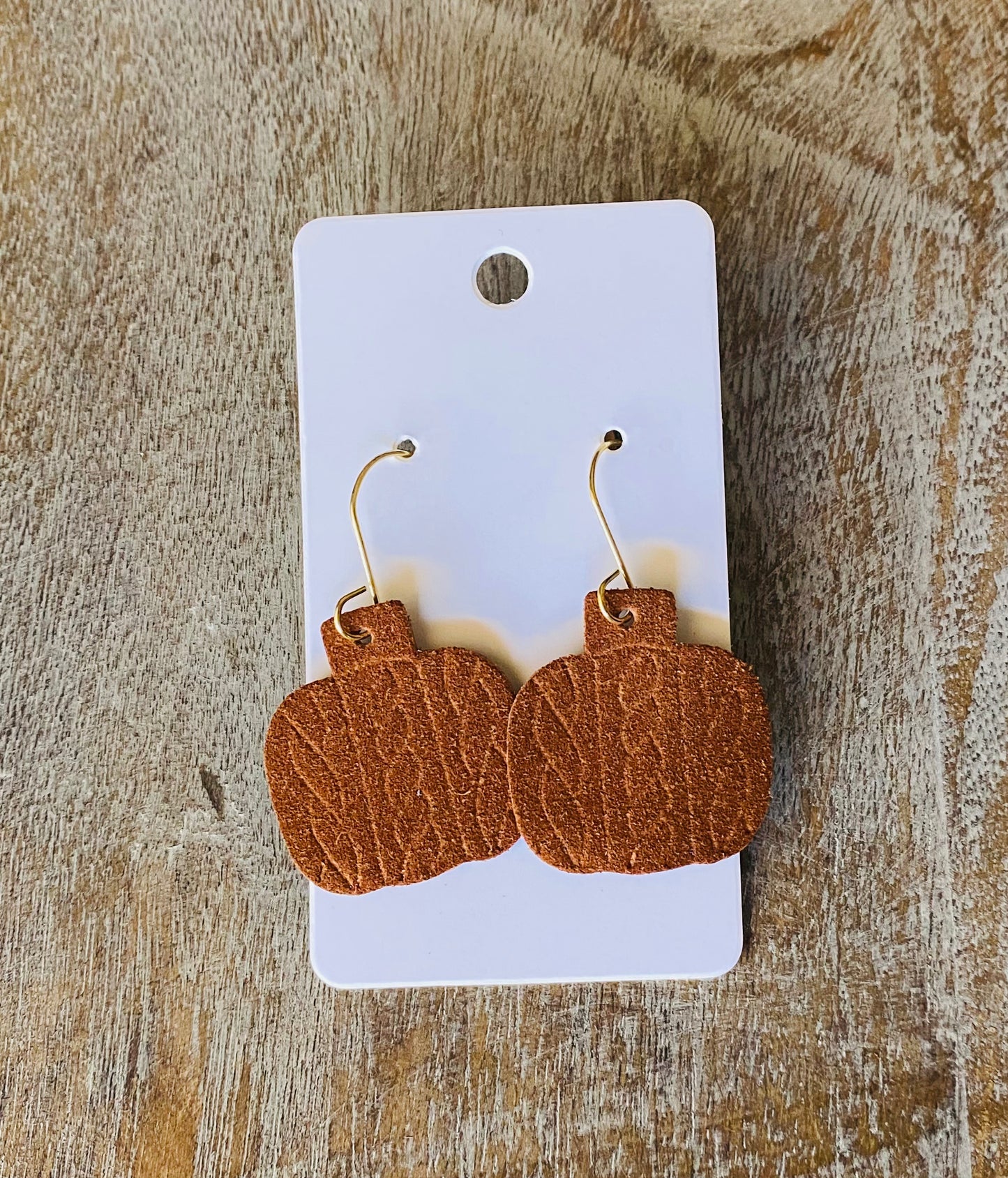 Sweater Pumpkin Earrings