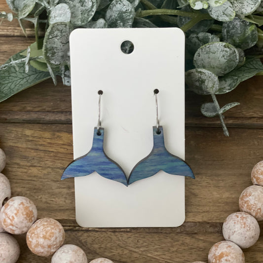 Whale Tail Earrings