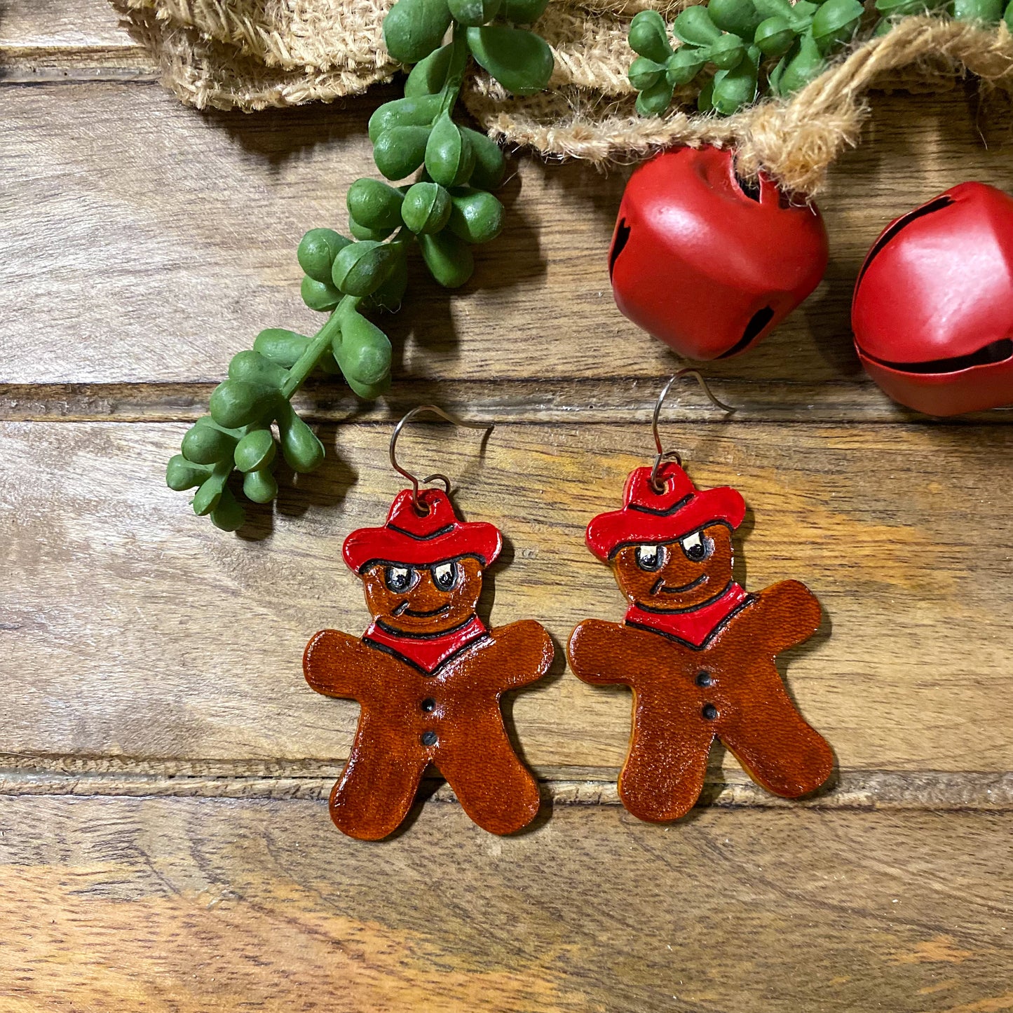 Tooled Cowboy Gingerbread Man