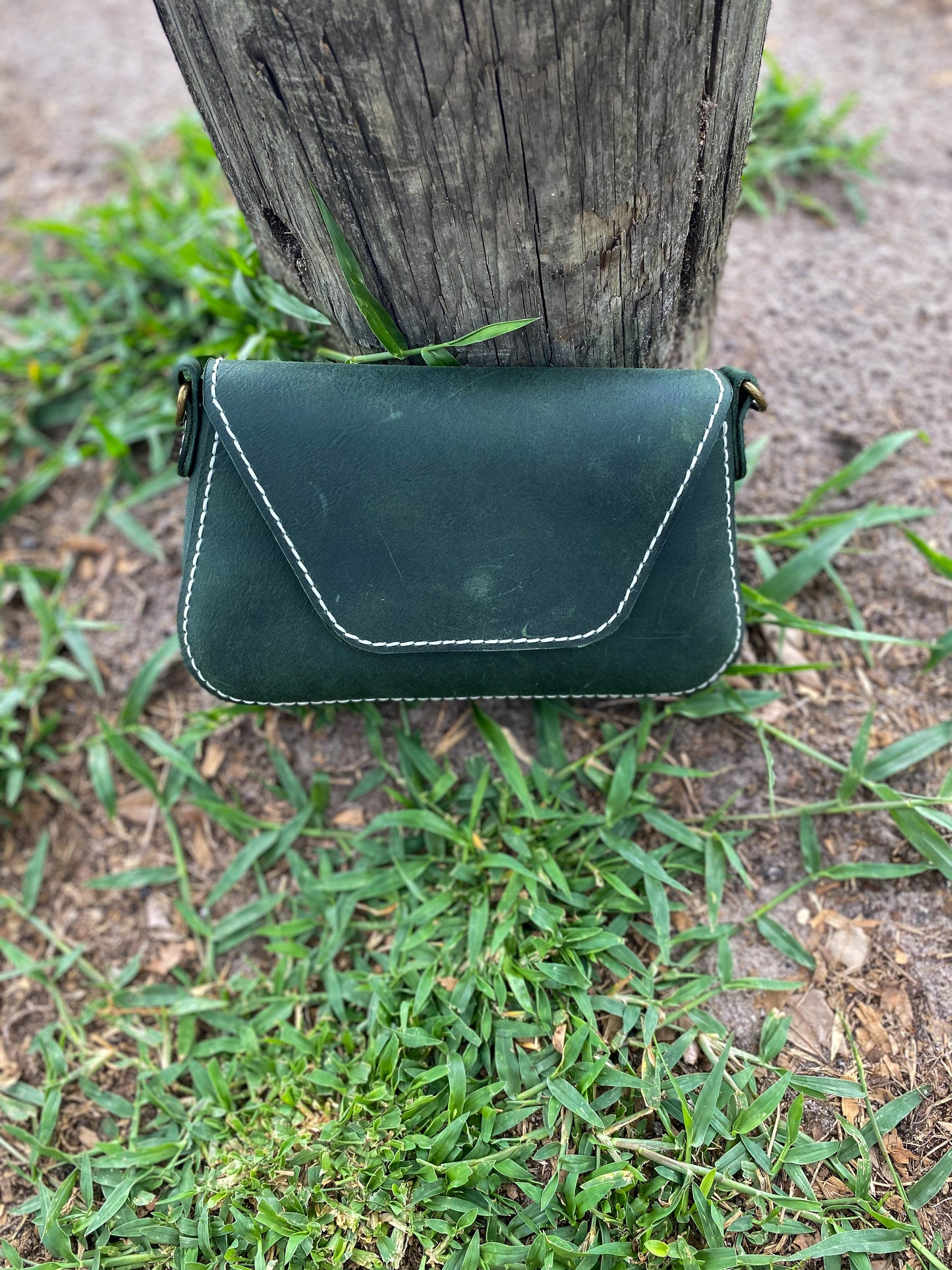 Handcrafted Full-Grain Leather Clutch