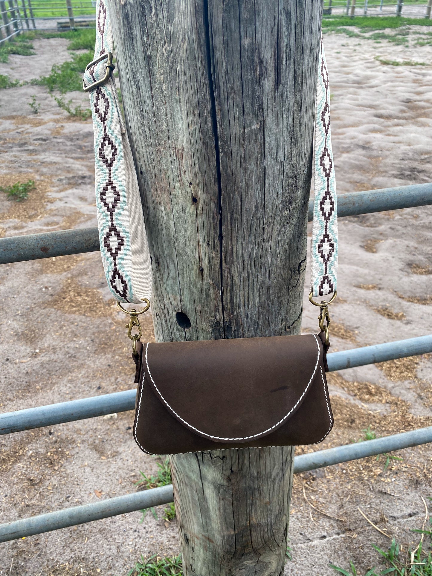 Handcrafted Top-Grain Leather Clutch