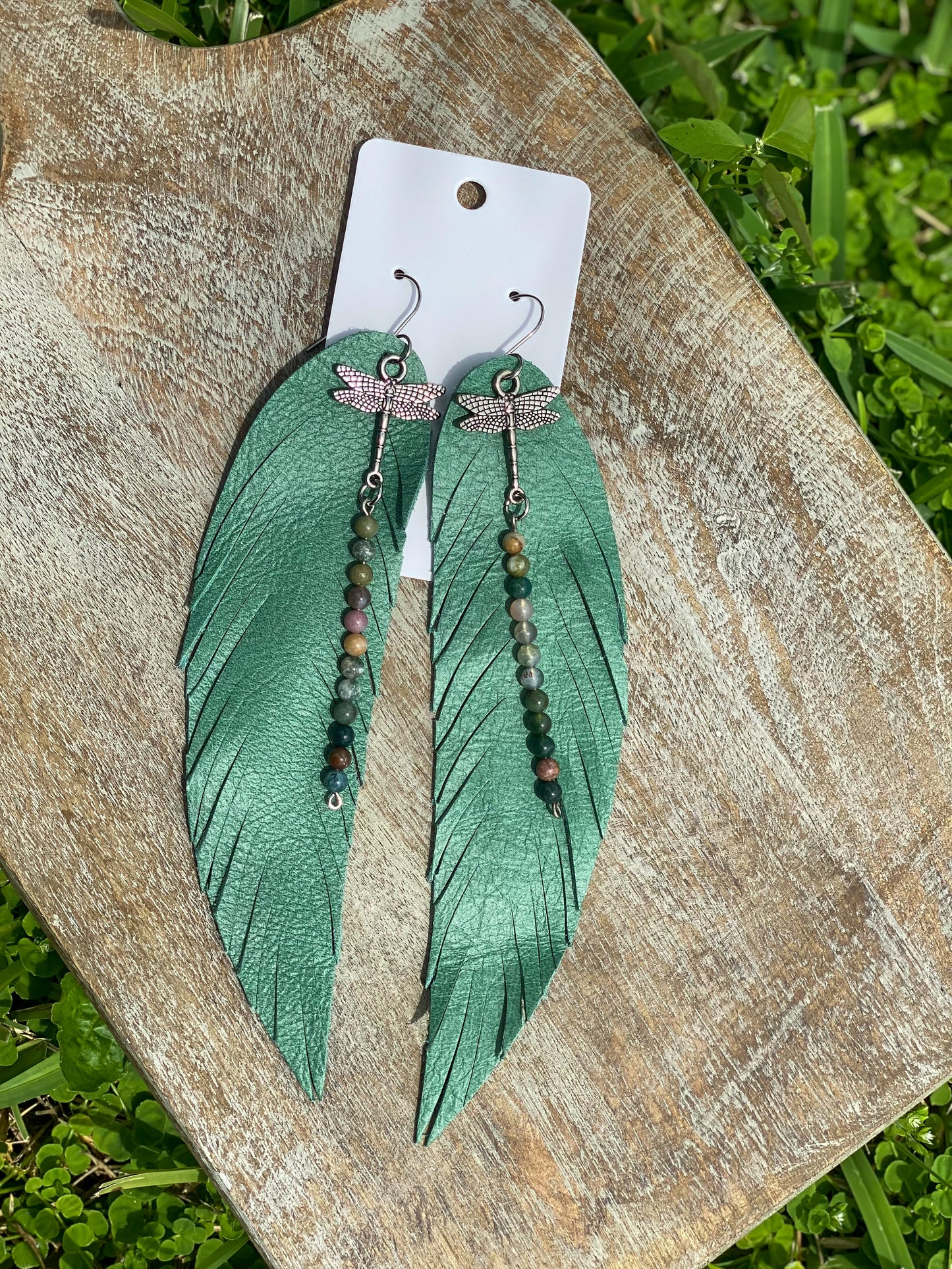 6" Feather Earrings