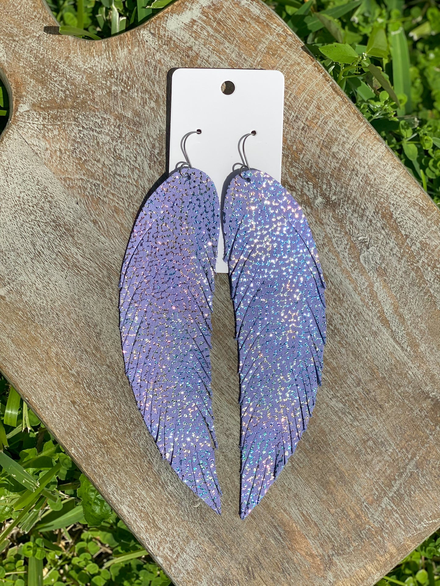 6" Feather Earrings