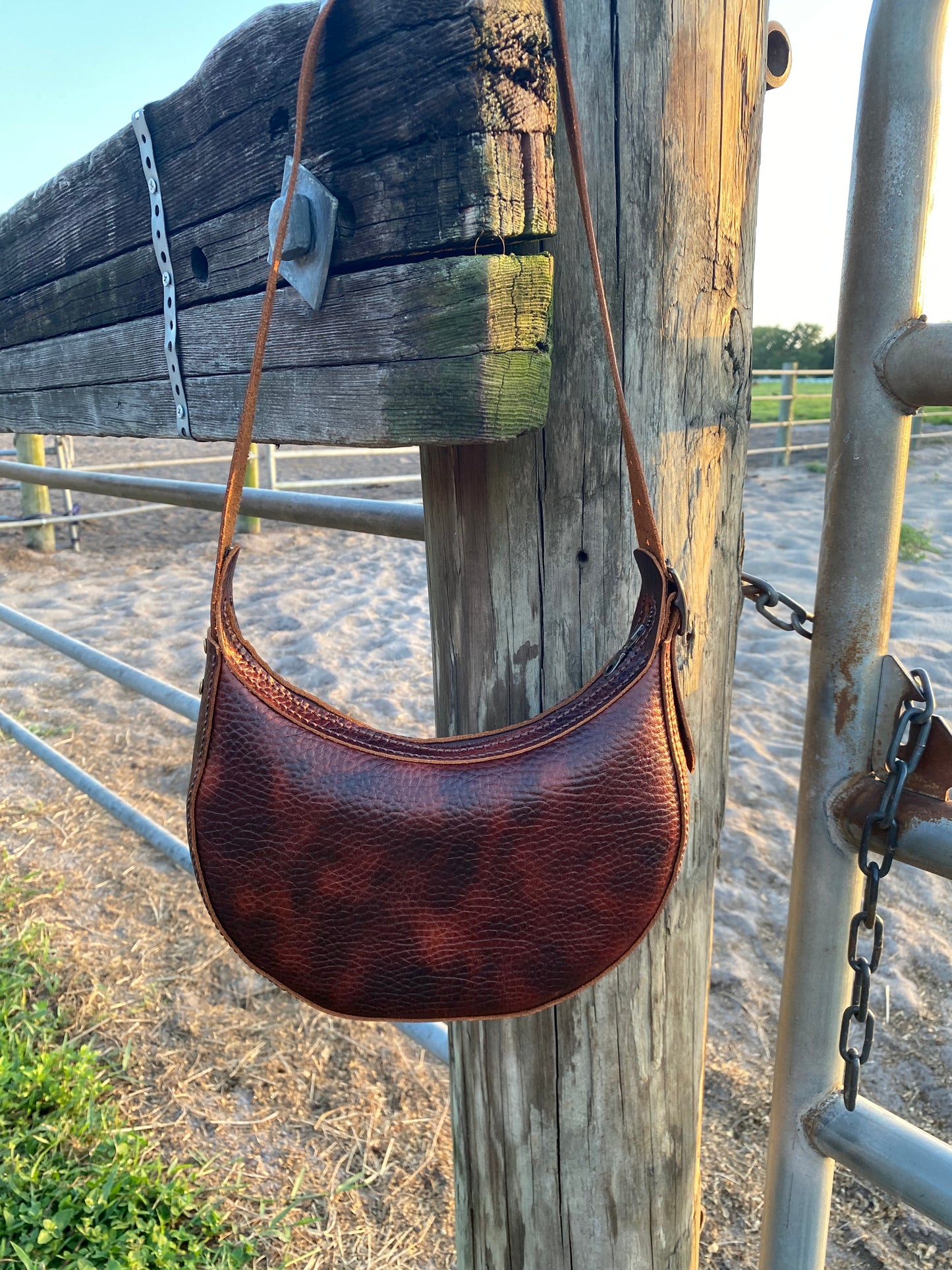 "Patsy" Leather shoulder bag