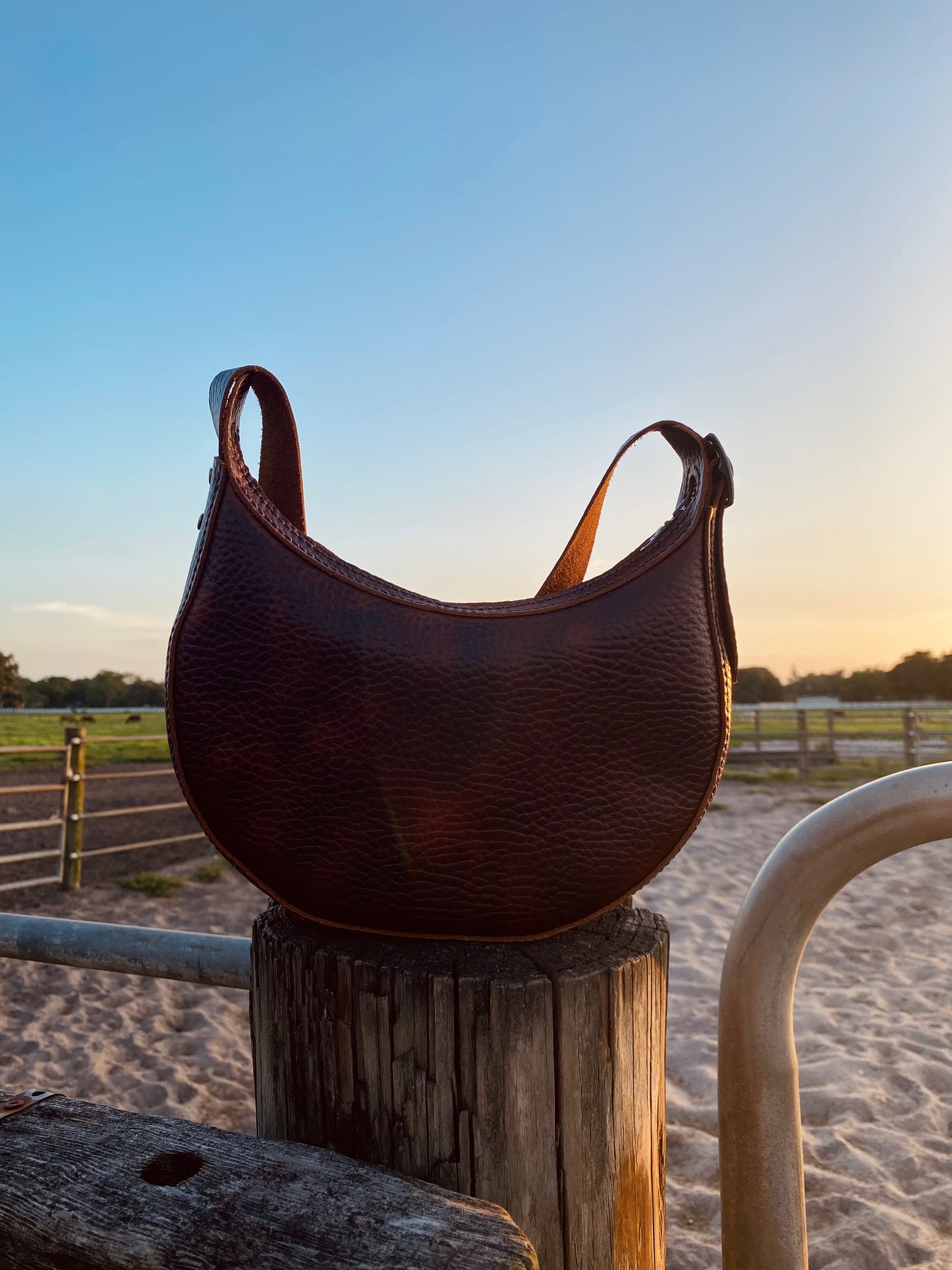 "Patsy" Leather shoulder bag