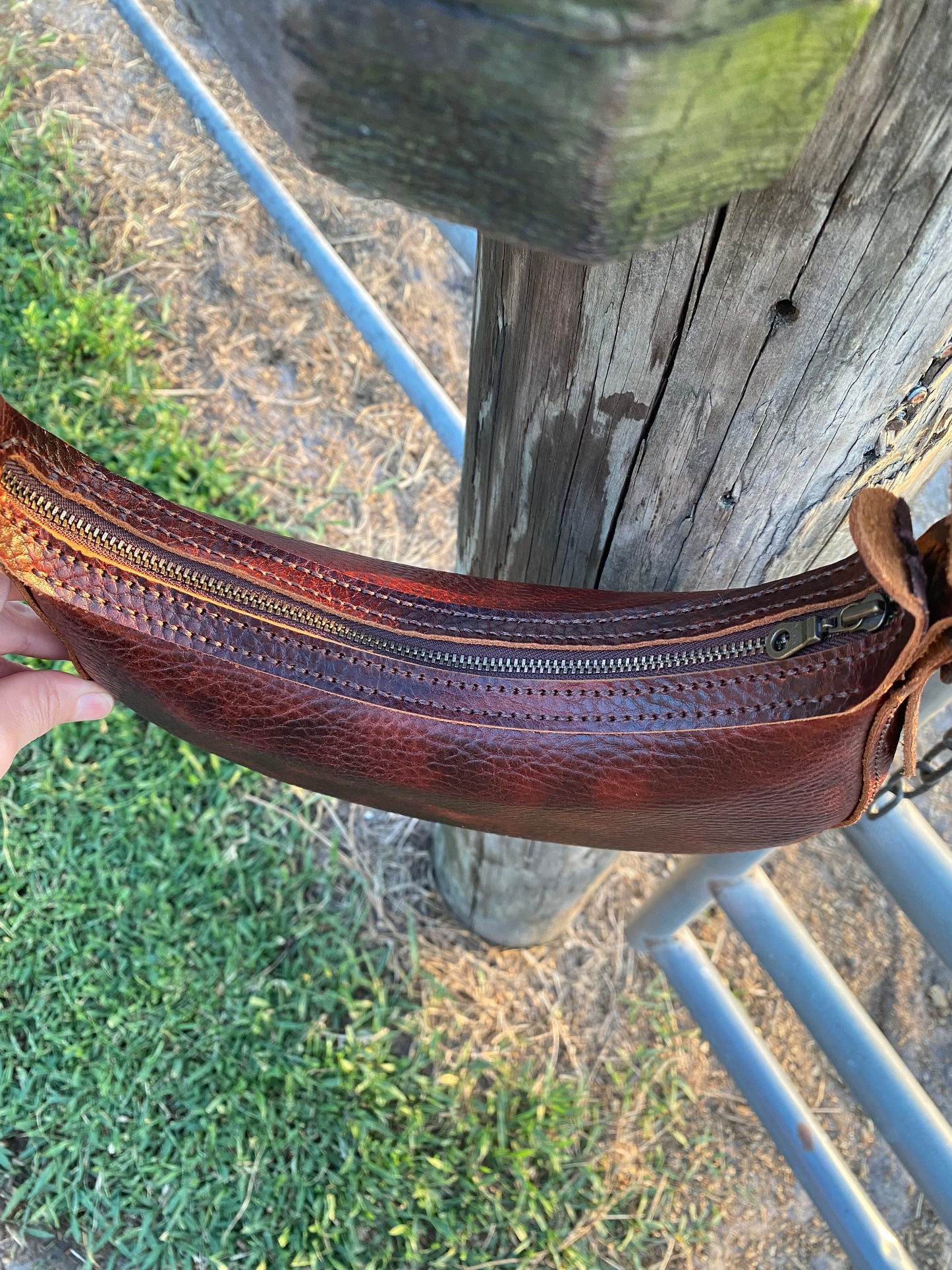 "Patsy" Leather shoulder bag