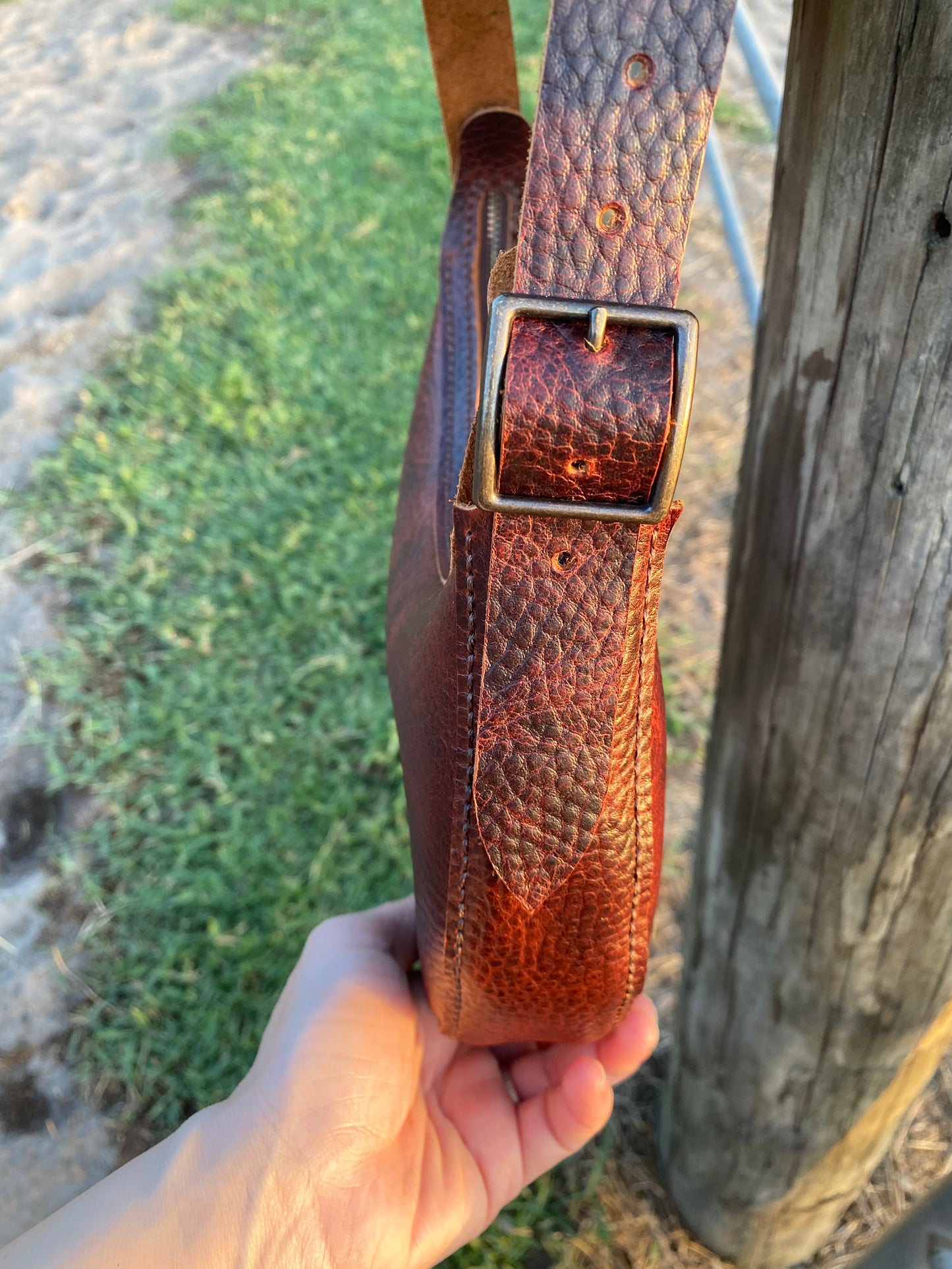 "Patsy" Leather shoulder bag