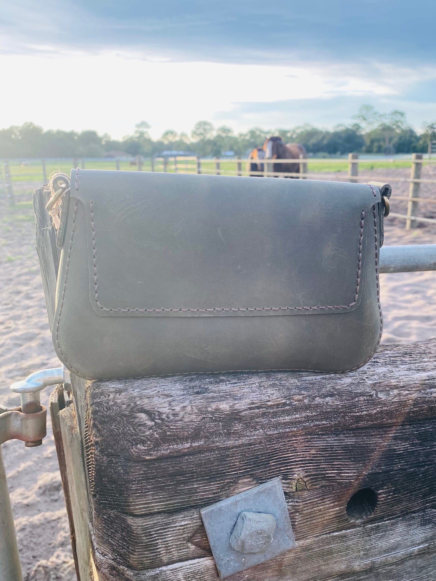Leather Clutch