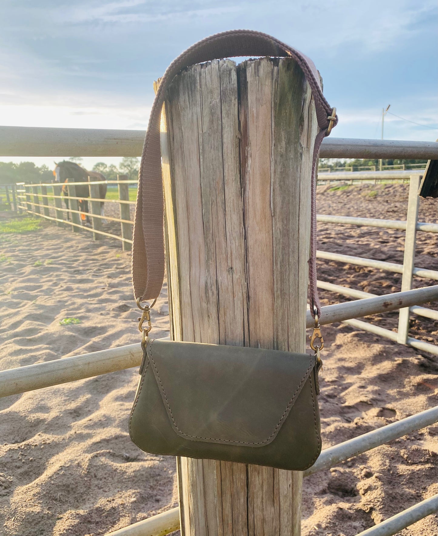 Leather Clutch