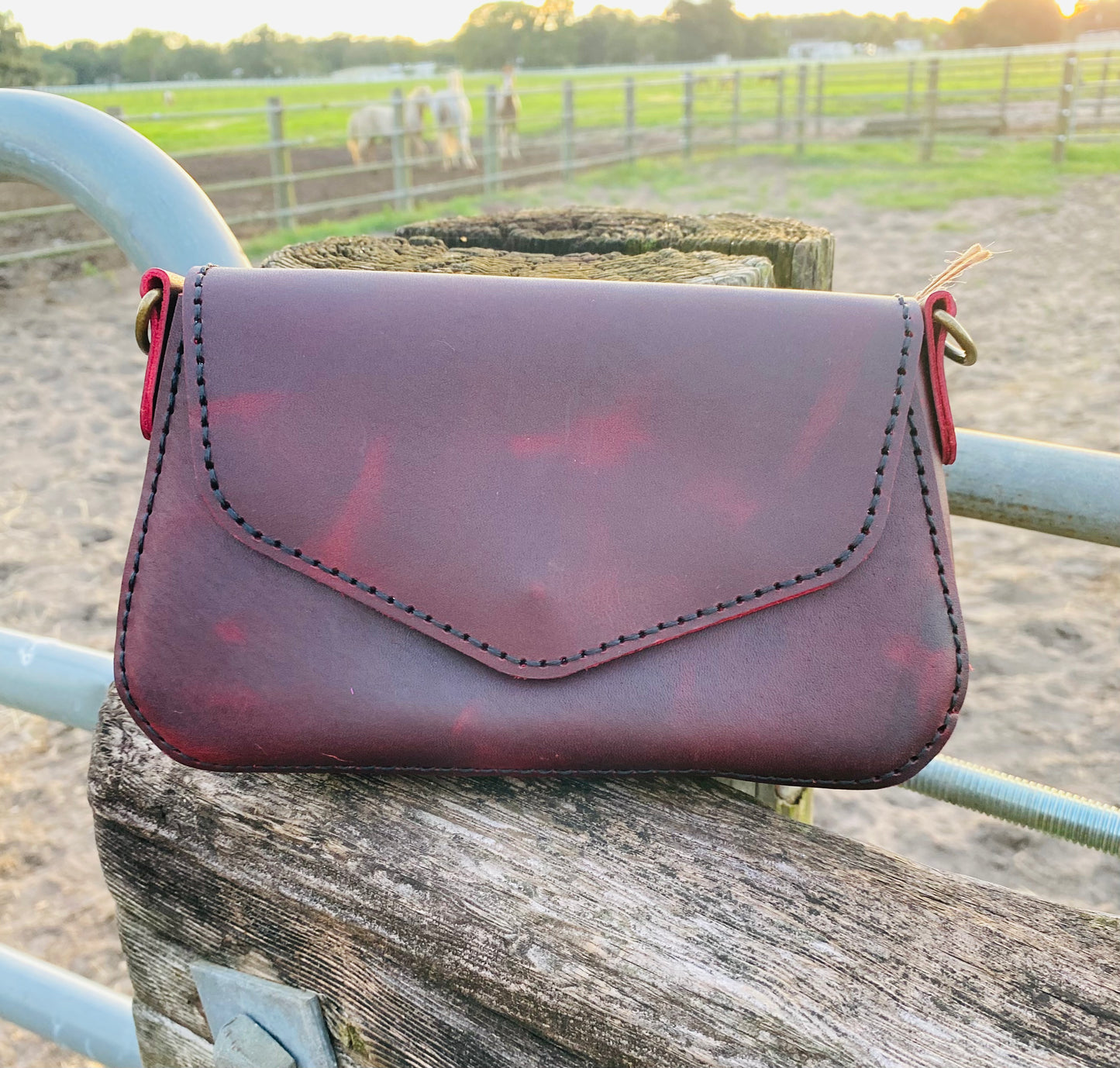 Black Cherry Clutch