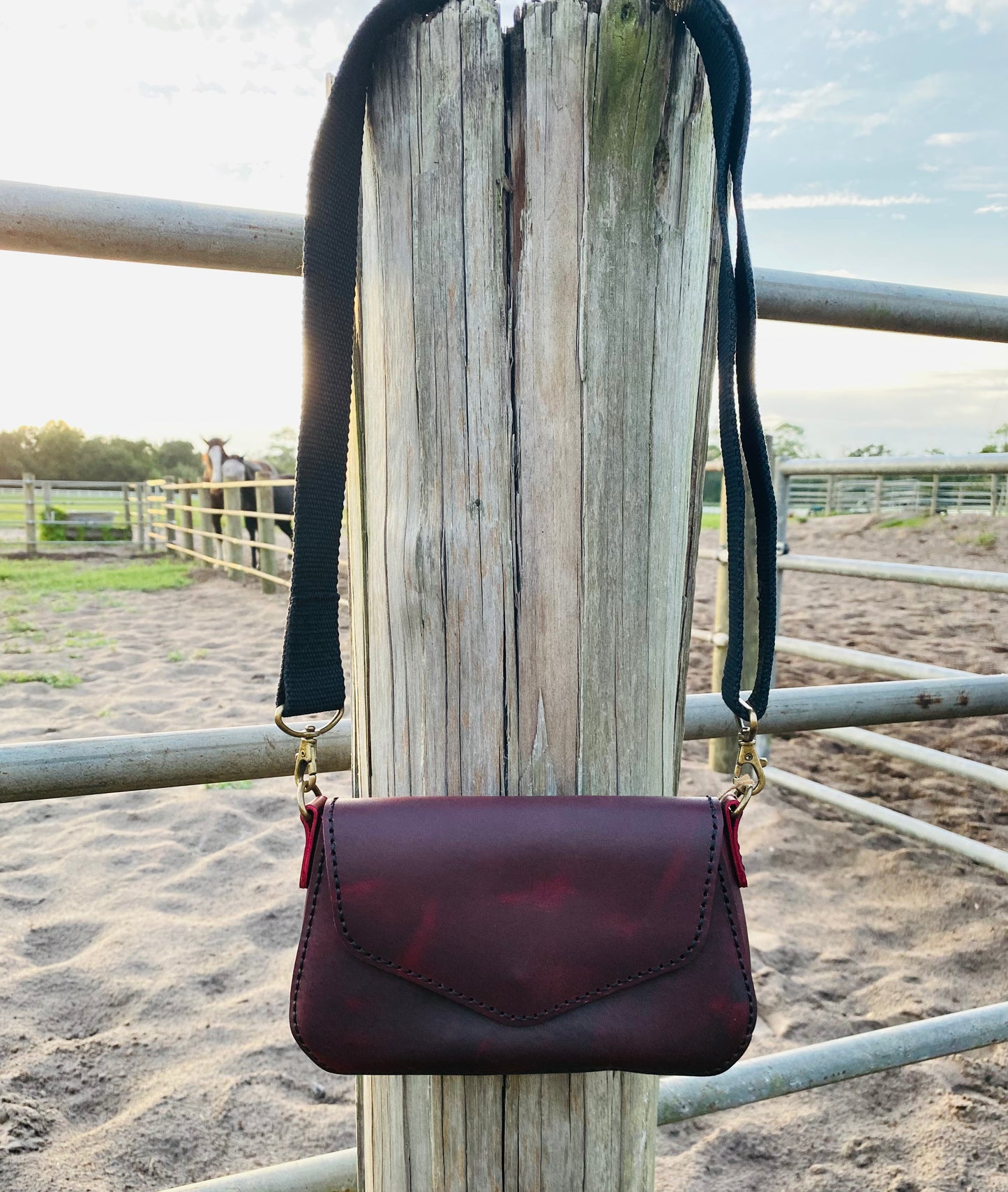 Black Cherry Clutch