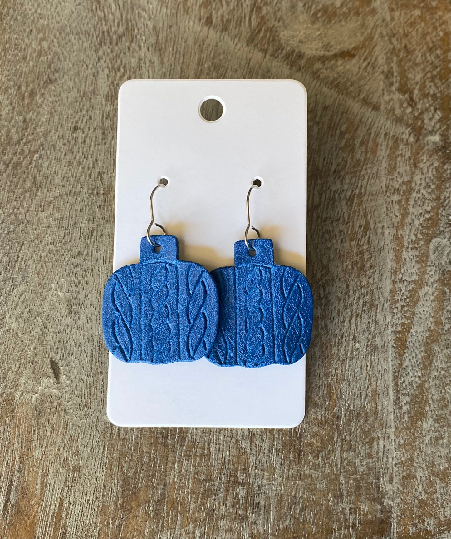 Sweater Pumpkin Earrings